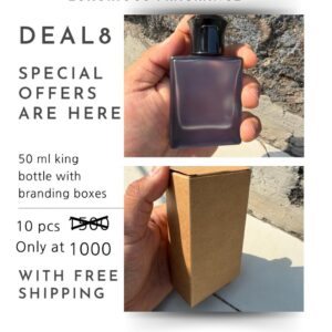 Empty Bottle With Box