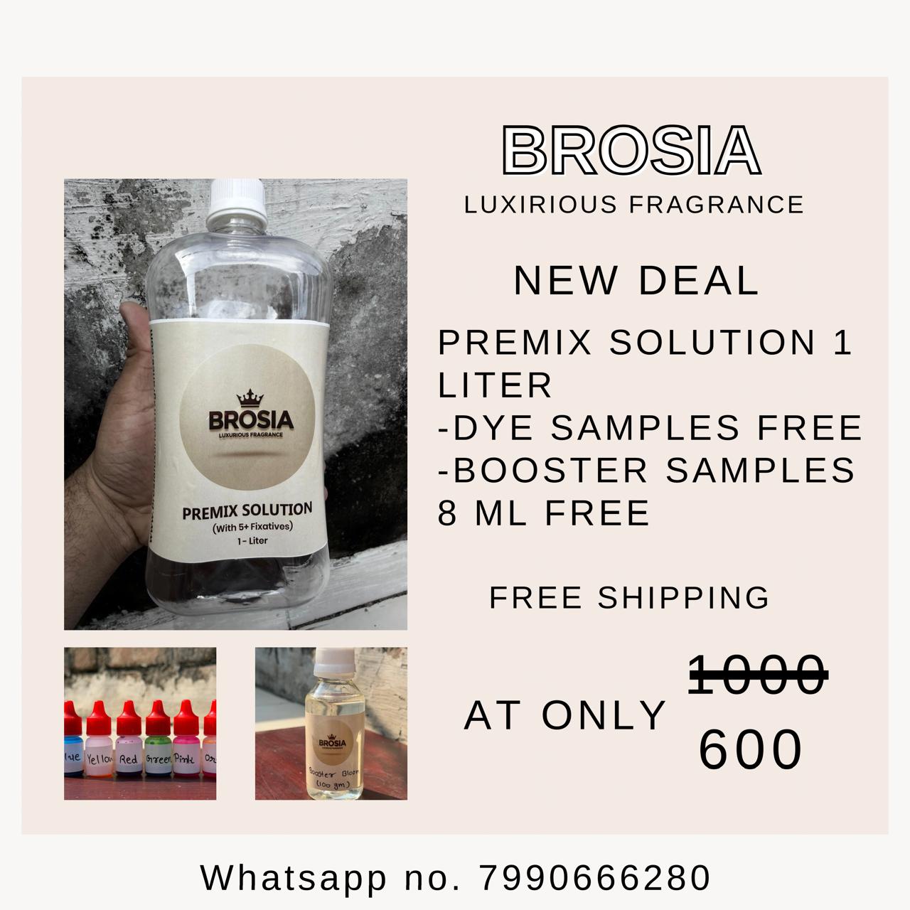 Premix + Dye Sample + Booster Sample